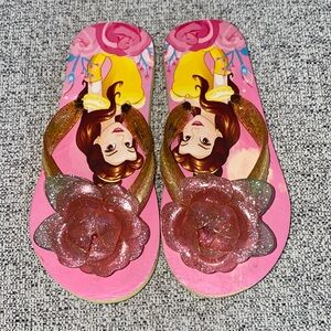 Disney Belle Flip Flops